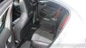 Mercedes A Class facelift rear seats at DIMS 2015