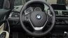 2016 BMW 1 Series steering at 2015 Frankfurt Motor Show