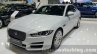 2016 Jaguar XE right front three quarter at 2015 Thai Motor Expo