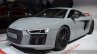 2016 R8 V10 Plus front three quarters at 2015 Frankfurt Motor Show