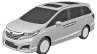 2017 Honda Odyssey front three quarters patent image