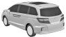 2017 Honda Odyssey rear three quarters patent image