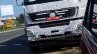 Bharat Benz 3143 based 49-tonne 4943 rigid truck head lamps LED DRL spied