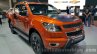 Chevrolet Colorado High Country Storm front three quarters left at 2015 Thai Motor Expo