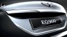 Genesis G90 (Genesis EQ900) rear registration area unveiled