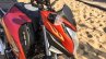 Honda CB Hornet 160R orange with stickering air vents launched