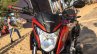 Honda CB Hornet 160R orange with stickering visor launched