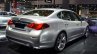 Infiniti Q70 rear three quarters right at 2015 Shanghai Auto Show