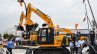 JCB JS140 side at EXCON 2015