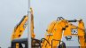 JCB JS205 LC excavator arm at EXCON 2015