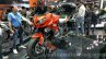 Kawasaki Versys 650 orange front quarter at 2015 Thailand Motor Expo