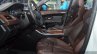 Landwind X7 interior at the 2015 Shaghai Auto Show