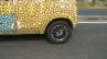 Mahindra S101 (XUV100) spyshot rear alloy wheel