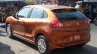 Maruti Baleno with optional bodykit and Ciaz alloys rear quarter Spied