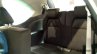 Production-spec Honda BR-V rear seat snapped