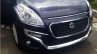 Suzuki Ertiga Dreza purple front bumper spied