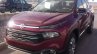 Top-end Fiat Toro double cab front quarter spotted