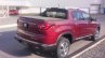 Top-end Fiat Toro double cab rear three quarter spotted