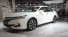 2016 Honda Accord Hybrid front quarter at the Auto Expo 2016