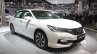 2016 Honda Accord Hybrid front three quarter at the Auto Expo 2016