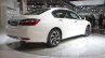 2016 Honda Accord Hybrid rear three quarter at the Auto Expo 2016