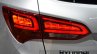 2016 Hyundai Santa Fe (facelift) tail lamp at 2016 Geneva Motor Show