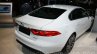 2016 Jaguar XF rear quarter at the Auto Expo 2016