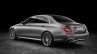 2016 Mercedes E-Class E 400 4MATIC rear three quarters studio image selenit grey magno