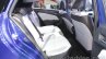 2016 Toyota Prius rear seat at Auto Expo 2016