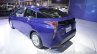 2016 Toyota Prius rear three quarter at Auto Expo 2016