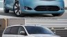 2017 Chrysler Pacifica Hybrid vs. 2016 Chrysler Town & Country front three quarters