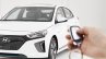 Hyundai Ioniq hybrid key fob