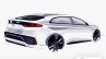 Hyundai Ioniq rear three quarters right side rendering