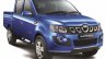 Mahindra Imperio Double Cab blue front quarter