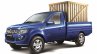 Mahindra Imperio Single Cab blue loaded side