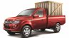 Mahindra Imperio Single Cab red loaded side