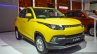 Mahindra KUV100 Yellow front quarter at Auto Expo 2016