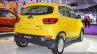 Mahindra KUV100 Yellow rear quarter at Auto Expo 2016