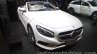 Mercedes S-Class Cabriolet front three quarters at Auto Expo 2016