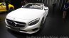 Mercedes S-Class Cabriolet front three quarters right at Auto Expo 2016