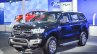 New Ford Endeavour bull bar front quarter at Auto Expo 2016