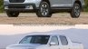 Second-gen 2017 Honda Ridgeline vs first-gen Honda Ridgeline front three quarters left side