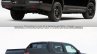 Second-gen 2017 Honda Ridgeline vs first-gen Honda Ridgeline rear three quarters