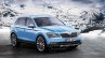 Skoda Kodiak 5-seat rendering (blue)