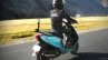 TVS Scooty Zest 110 travels to Khardung La rear view