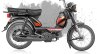 TVS XL 100 4-stroke black