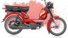 TVS XL 100 4-stroke red