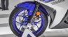 2015 Yamaha R3 alloy wheel at Auto Expo 2016