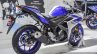 2015 Yamaha R3 rear quarter at Auto Expo 2016