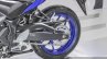 2015 Yamaha R3 swingarm at Auto Expo 2016